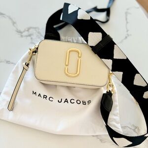 MARC JACOBS Cloud White Multi Crossbody Bag